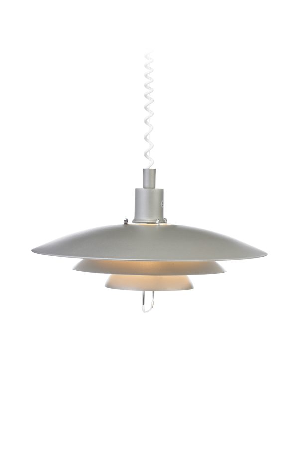 Lampa skandynawska wisząca KIRKENES Szary 102282 - Markslojd