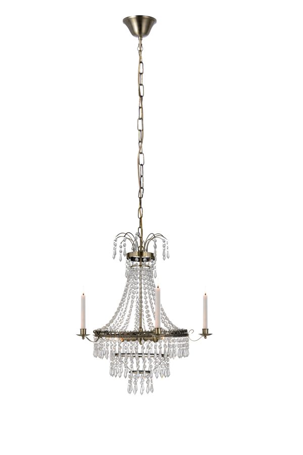 Żyrandol kryształ MARIELUND Antique/Mc 105157 - Markslojd
