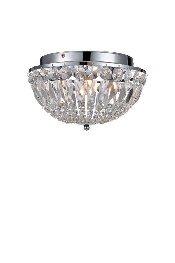 Plafon kryształowy kryształowy ESTELLE IP44 Chrom/MC 105796 - Markslojd