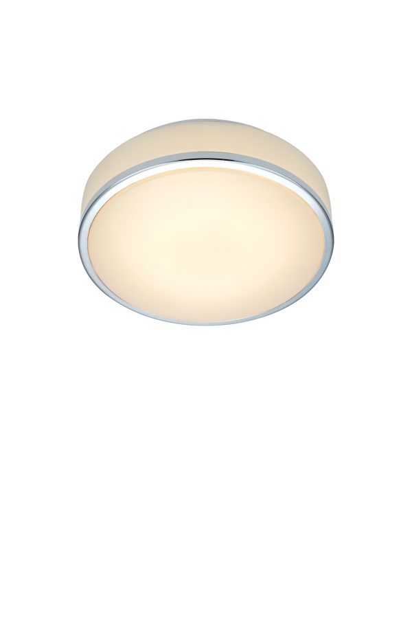 Plafon nowoczesny GLOBAL 22 LED Chrom/Biały 105959 - Markslojd