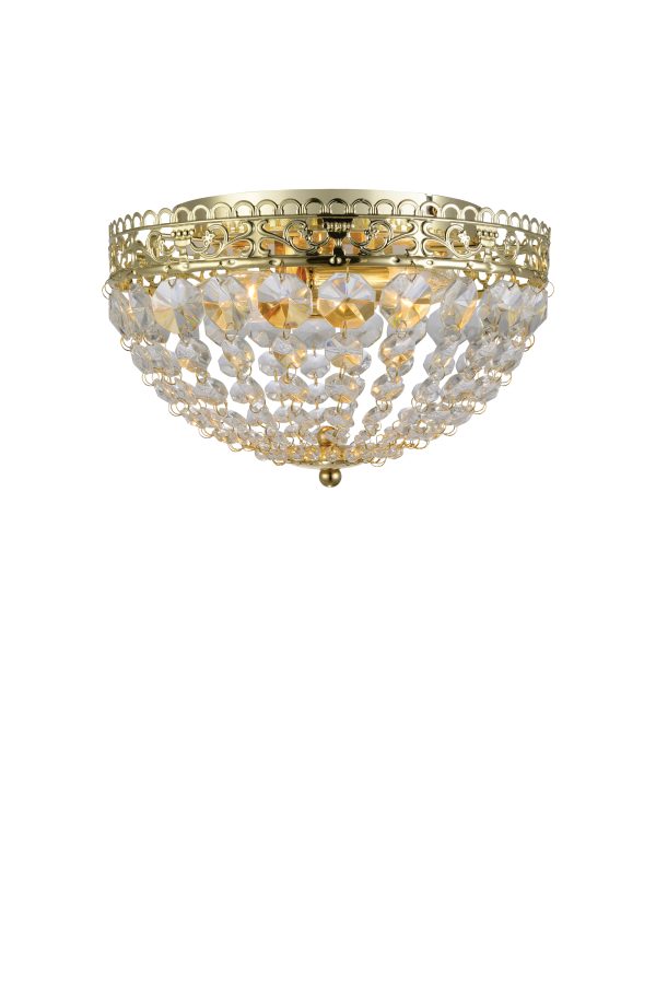 Plafon kryształowy SAXHOLM Gold/MC 106063 - Markslojd