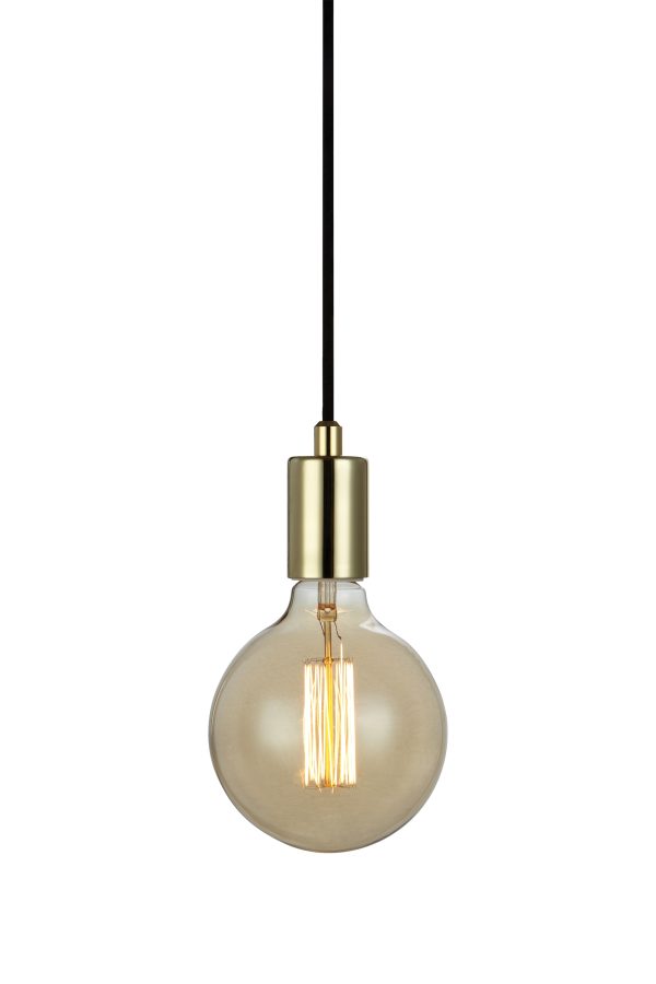 Lampa skandynawska wisząca SKY Brass/Black 106170 - Markslojd