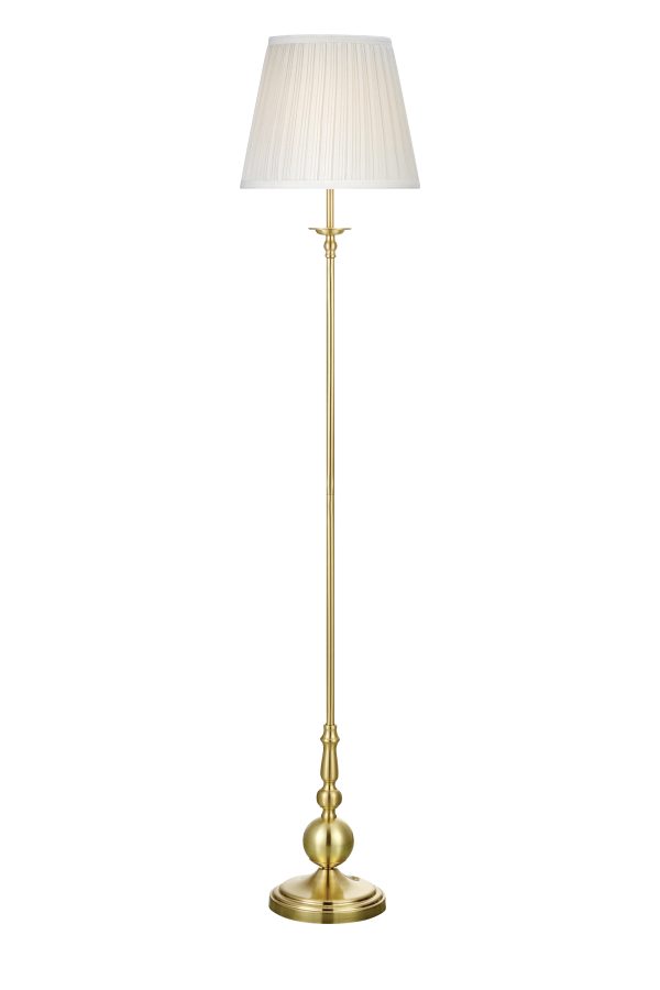 Lampa podłogowa IMPERIA Złoty/Biały 106322 - Markslojd