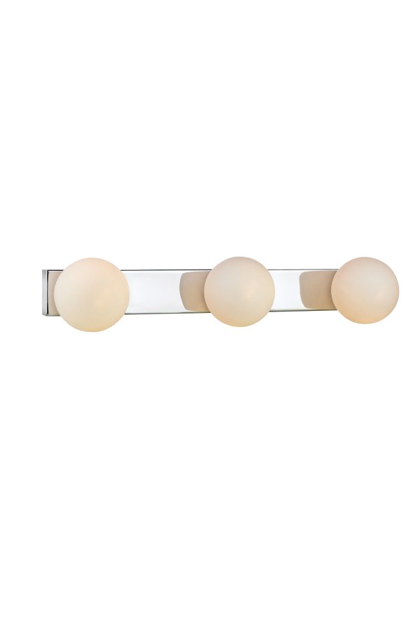 Kinkiet MINI 3L Chrom/Opal IP44 106382 - Markslojd