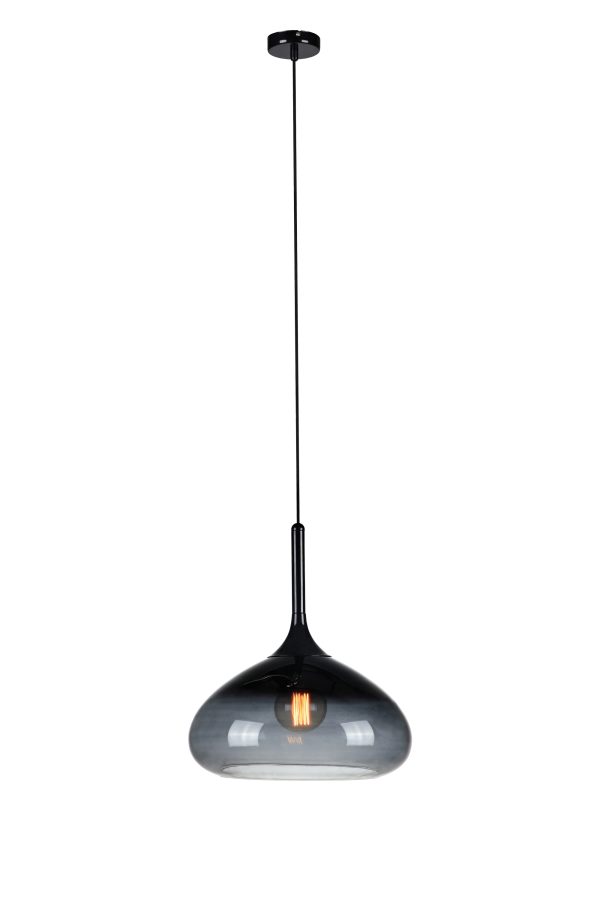 Lampa skandynawska wisząca COOPER Czarna 106394 - Markslojd