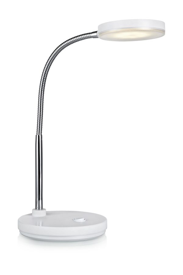 Lampa stołowa FLEX Biały/Chrom 106466 - Markslojd