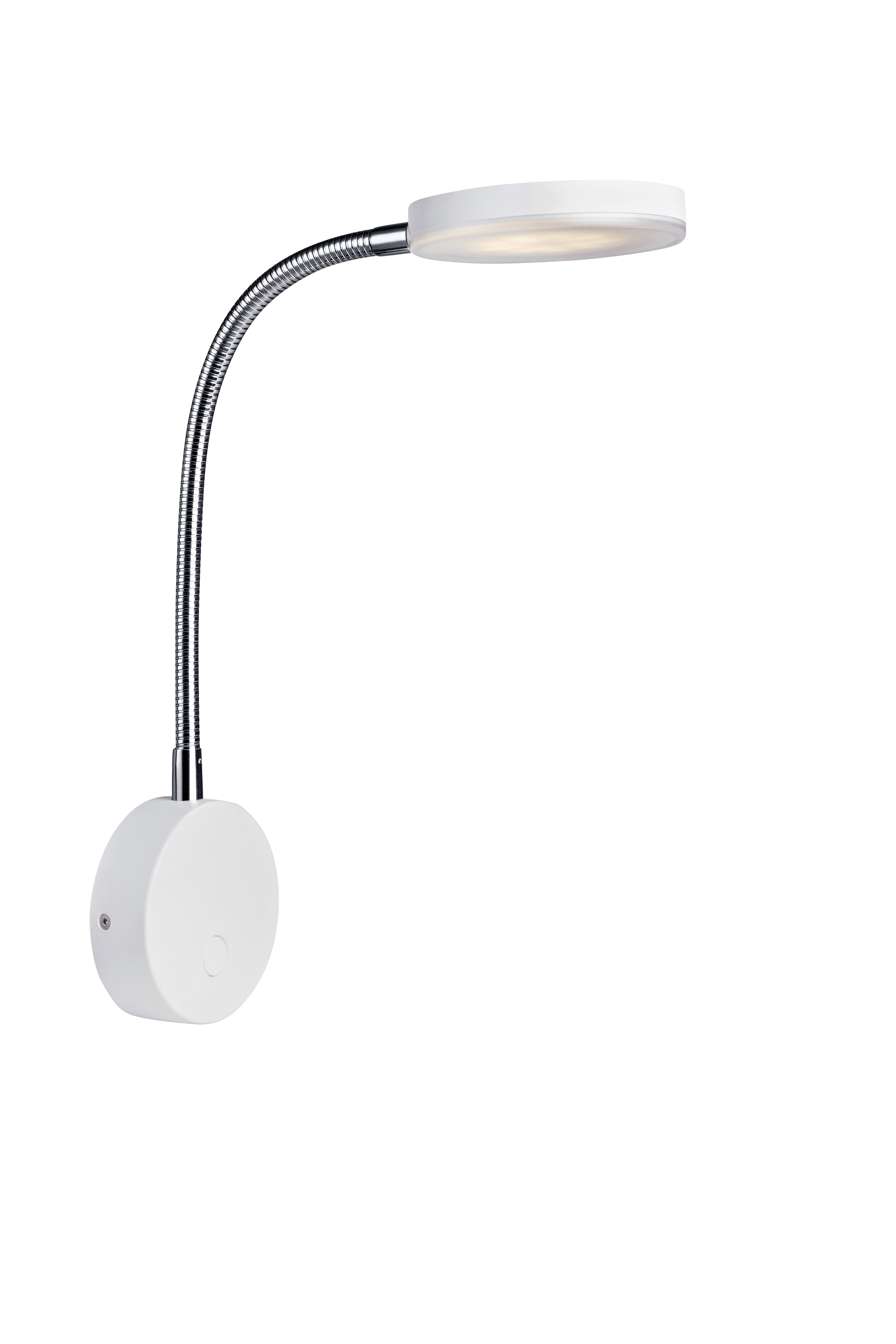 Kinkiet nowoczesny FLEX Biały/Chrom 106468 - Markslojd