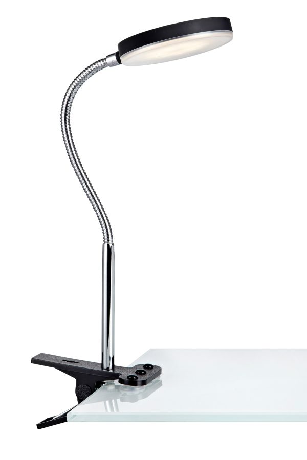 Lampa stołowa FLEX Klips, Czarna 106471 - Markslojd