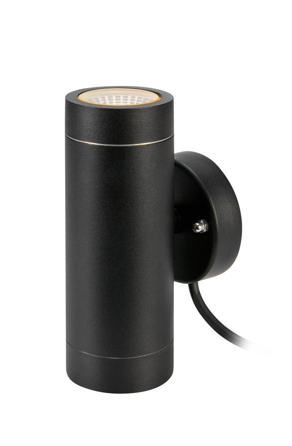 Kinkiet zewnętrzny GARDEN 24 CYLINDER WALL 2L BLACK 108169 - Markslojd