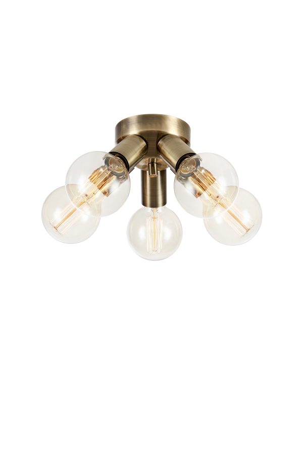 Lampa sufitowa MAZZO Mosiądz 108553 – Markslojd
