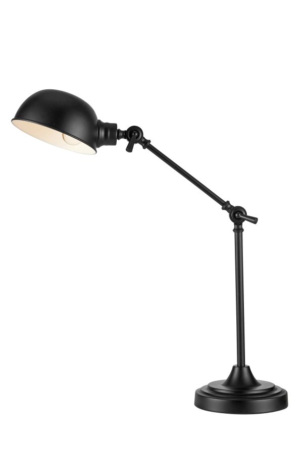 Lampa stołowa PORTLAND Czarna 108584 – Markslojd