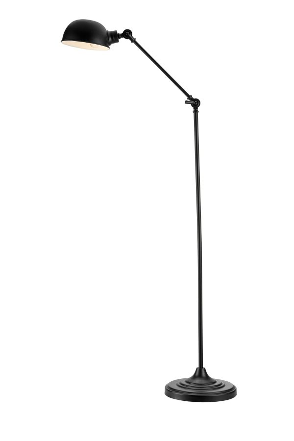 Lampa podłogowa PORTLAND Czarna 108586 – Markslojd
