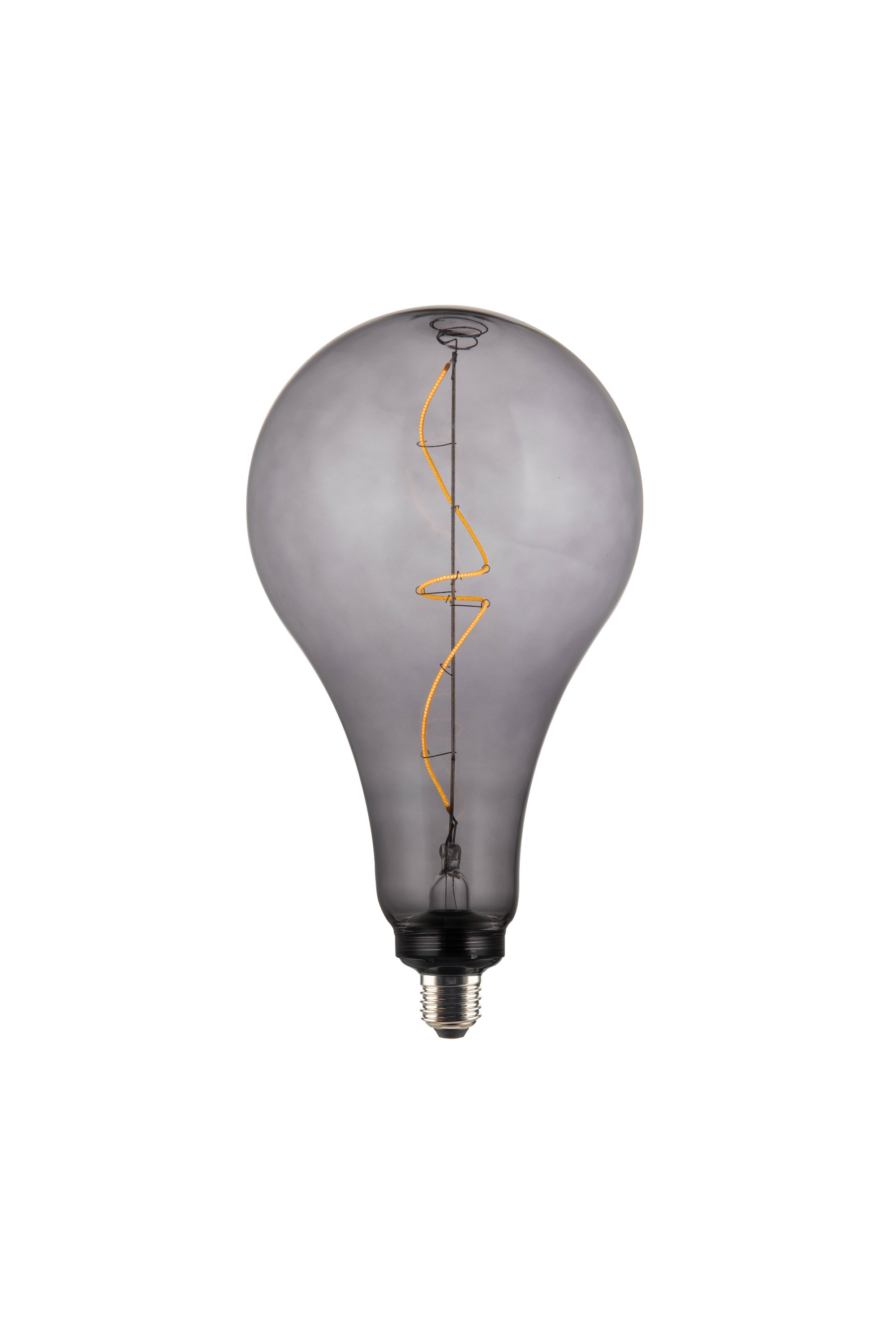 Duża żarówka PEAR Bulb E27 4W Soft LED 168 Smoke 108721 - Markslojd