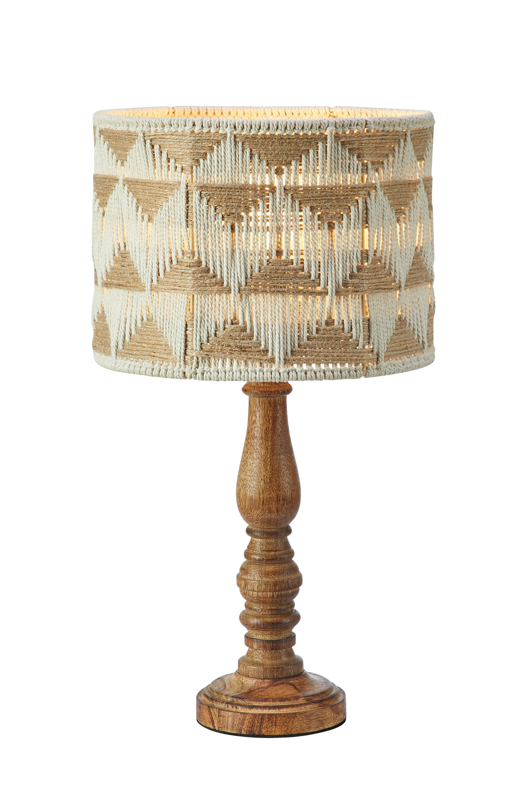 Lampa stołowa ANO 1L 45cm Beige/Nougat/Brown 108826 - Markslojd