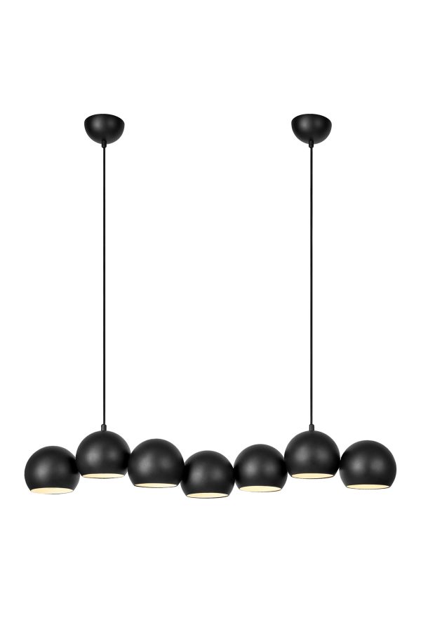 Lampa wisząca CUPOLO 7L Sand Black 108860 - Markslojd