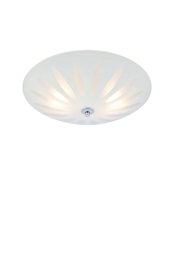 Lampa sufitowa PETAL 2L White/Chrome 108899 - Markslojd