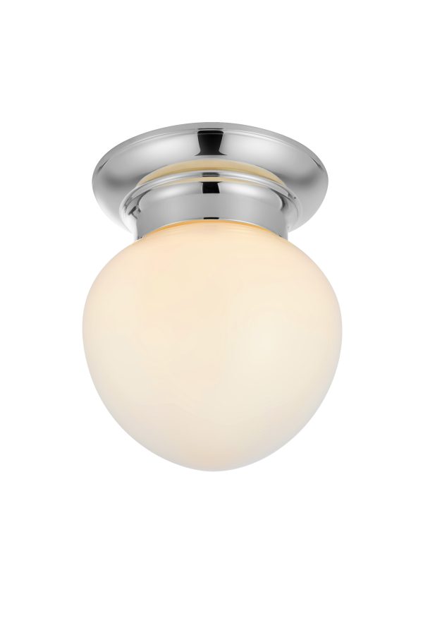 Lampa sufitowa RONDA 1L White/Chrome IP44 109029 - Markslojd