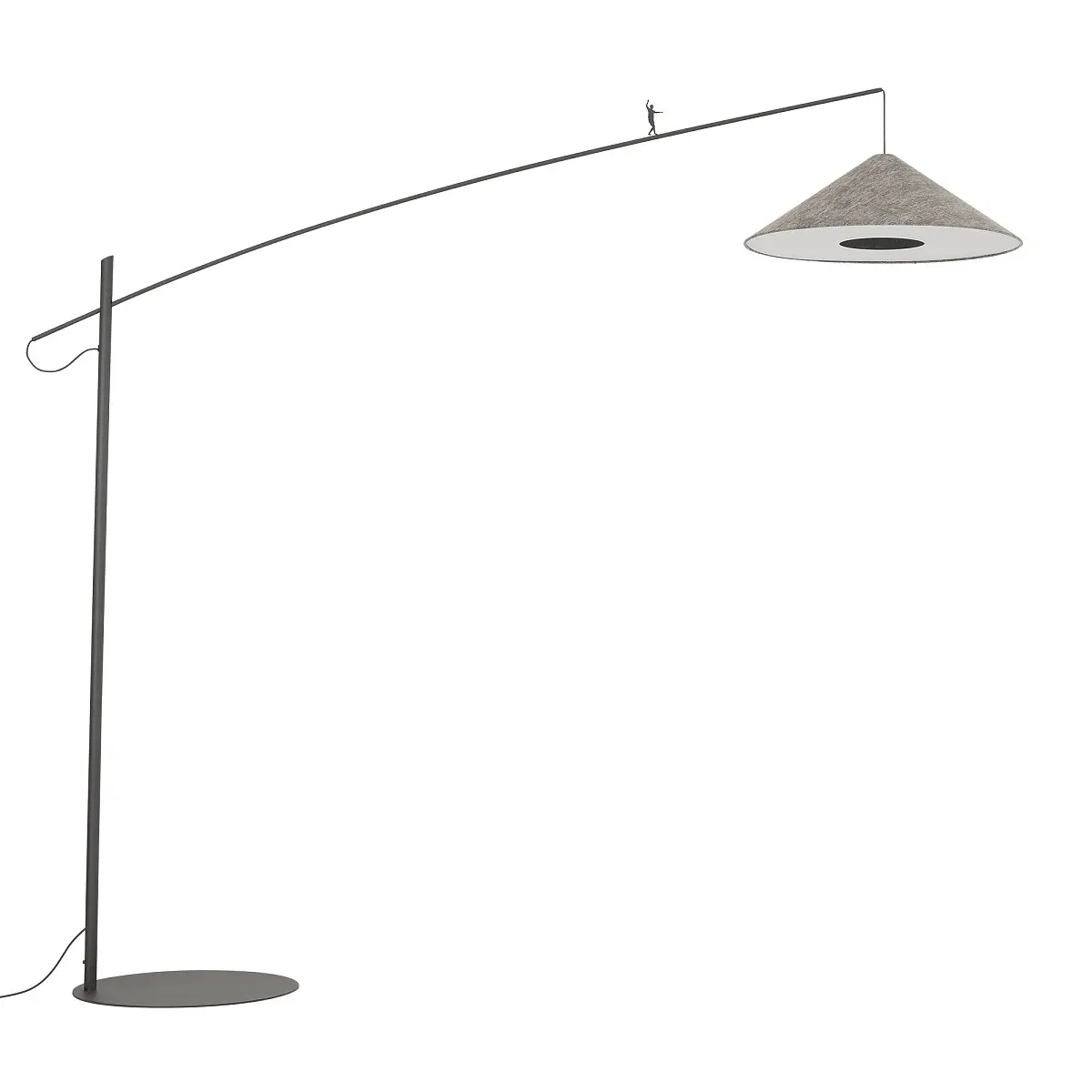 Lampa podłogowa POISE umbra gray A 11767 - Nowodvorski Lighting