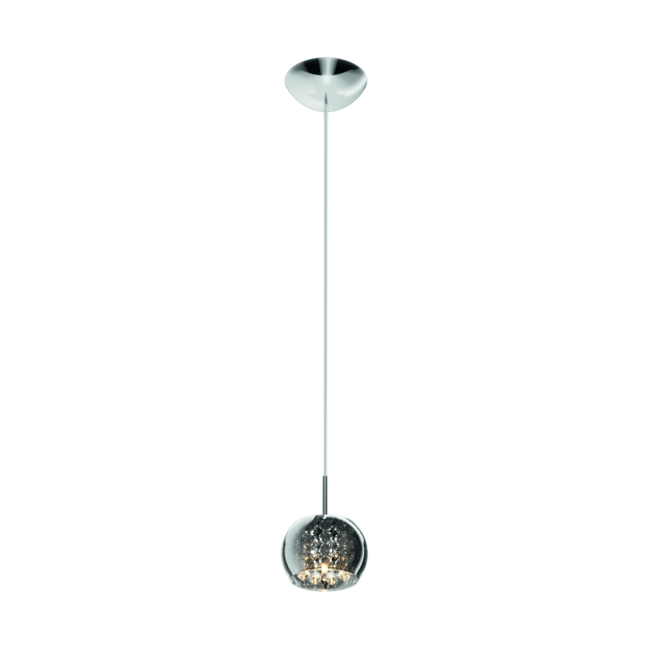 Lampa wisząca nowoczesna designerska CRYSTAL P0076-01A-F4FZ Zuma Line