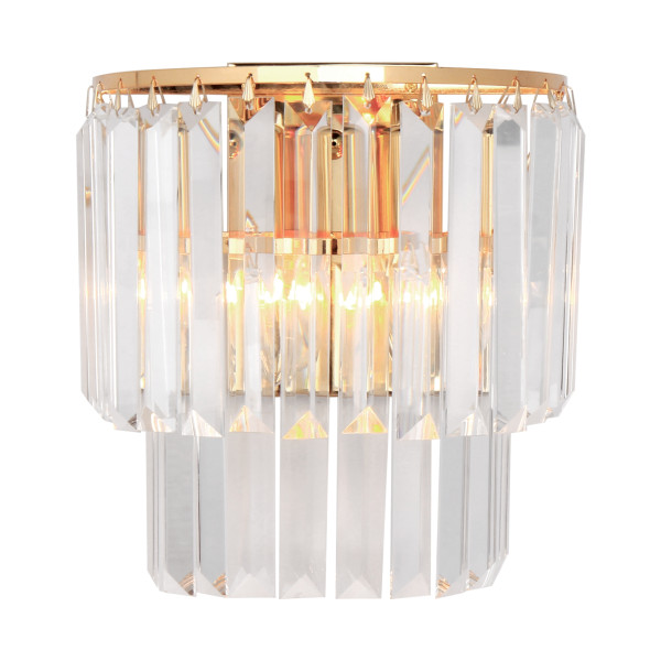 Lampa ścienna nowoczesna AMEDEO 17106/2W-GLD Zuma Line