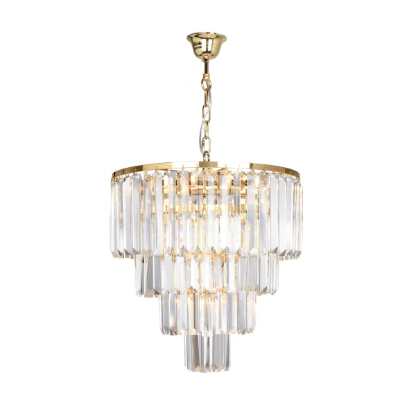 Lampa stylowa zwis AMEDEO 17106/4+1-GLD Zuma Line