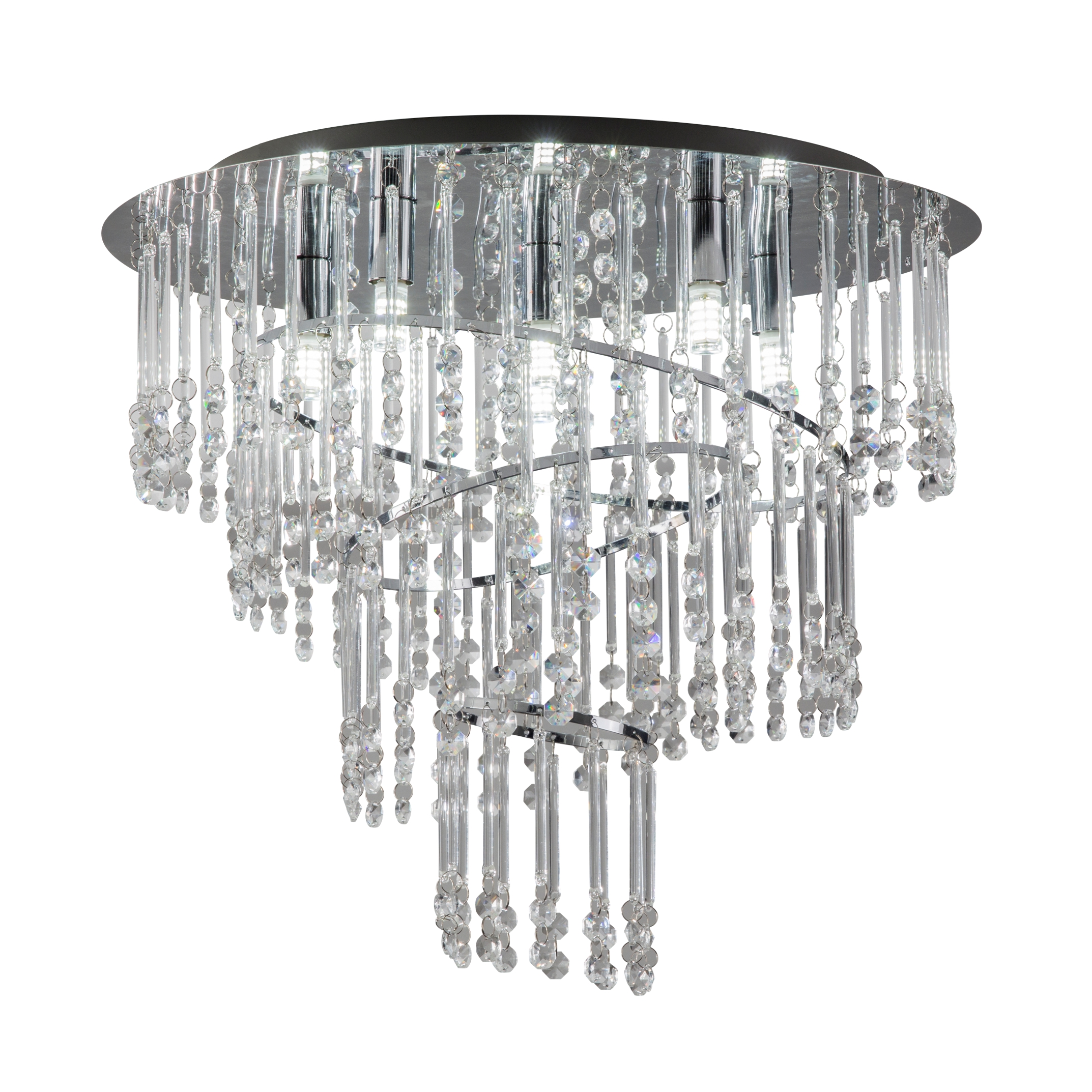 Lampa sufitowa kryształowa TERRE 19154L Zuma Line