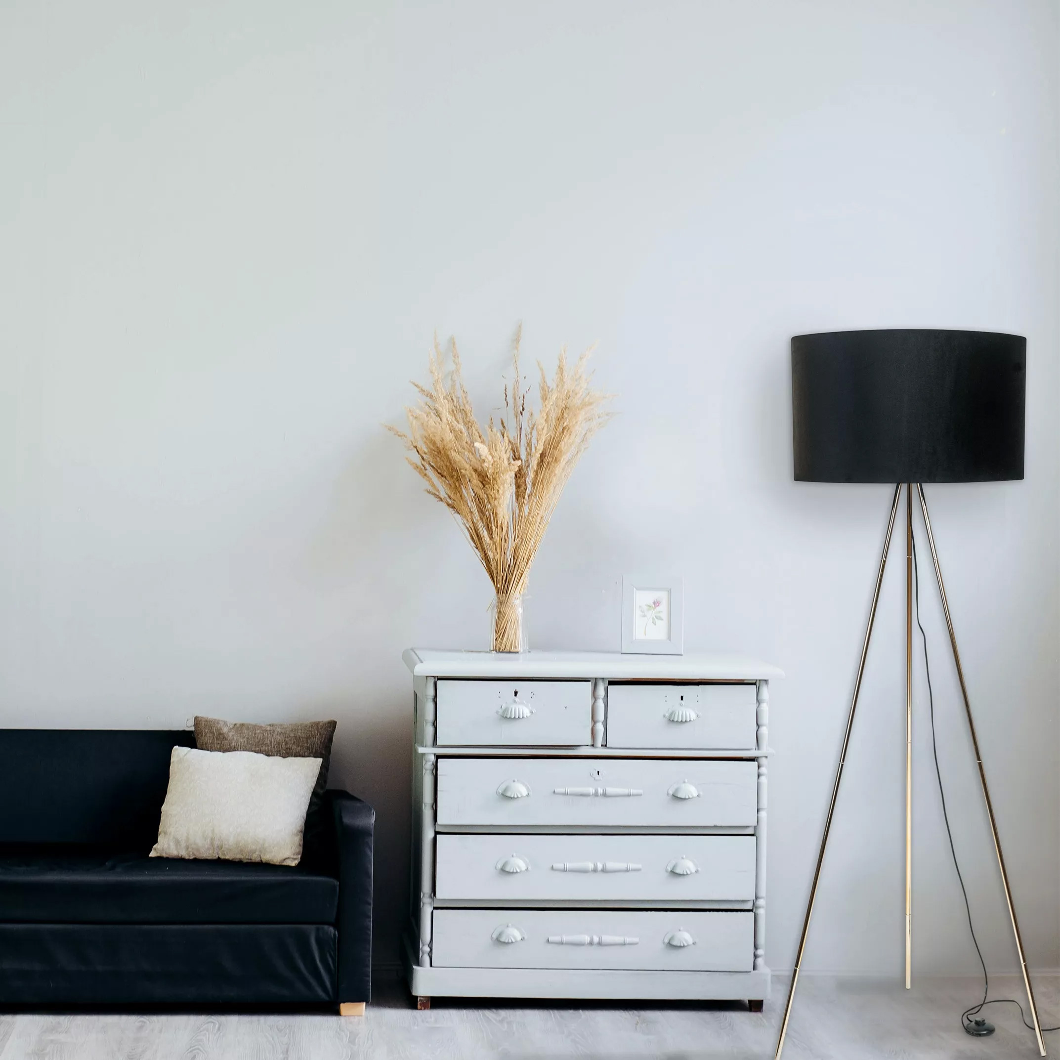 Lampa podłogowa INGA H06-GD-BK - Zuma Line - obrazek 3