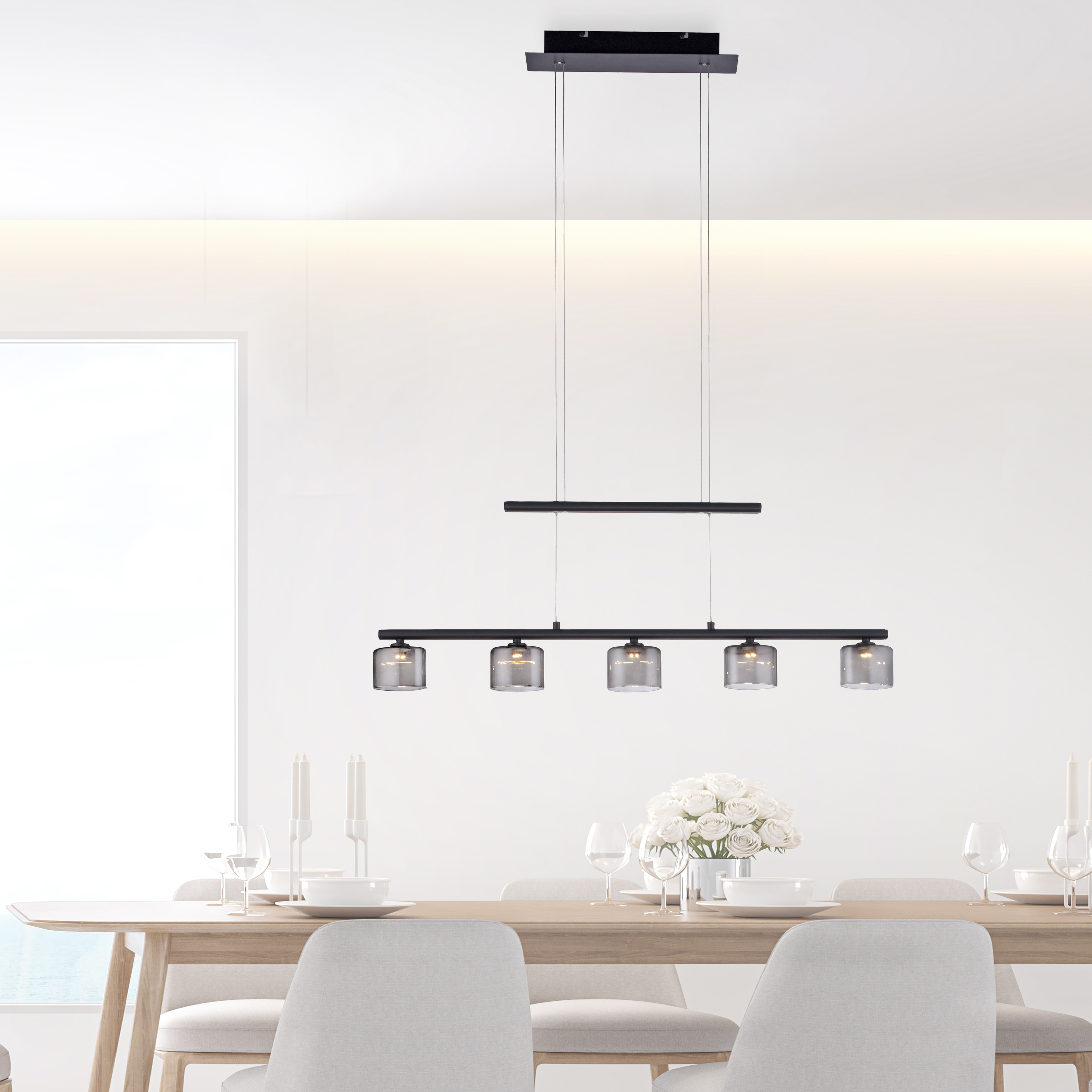 Lampa wisząca nowoczesna HYDRA 2209-18 - Paul Neuhaus - obrazek 3