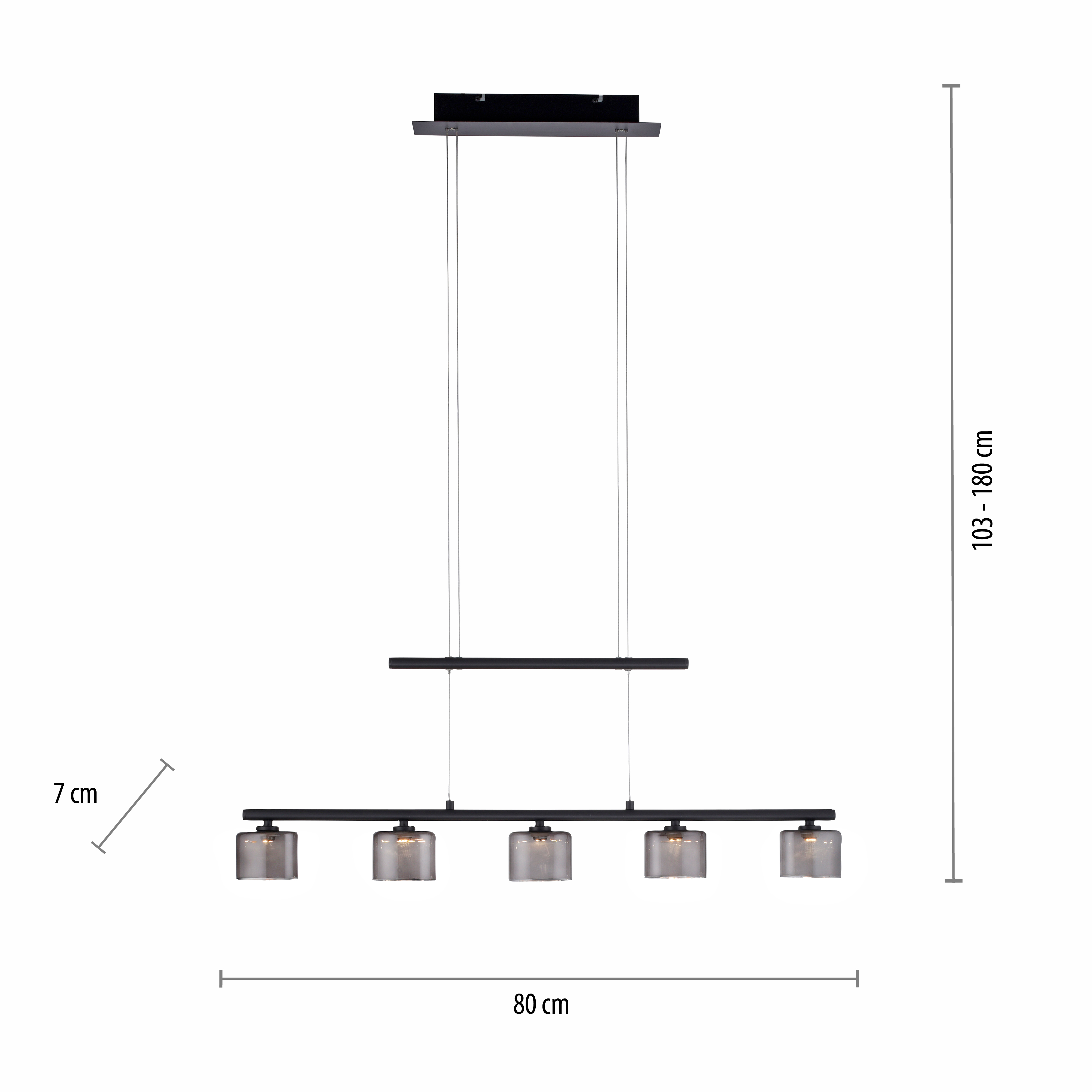 Lampa wisząca nowoczesna HYDRA 2209-18 - Paul Neuhaus - obrazek 8