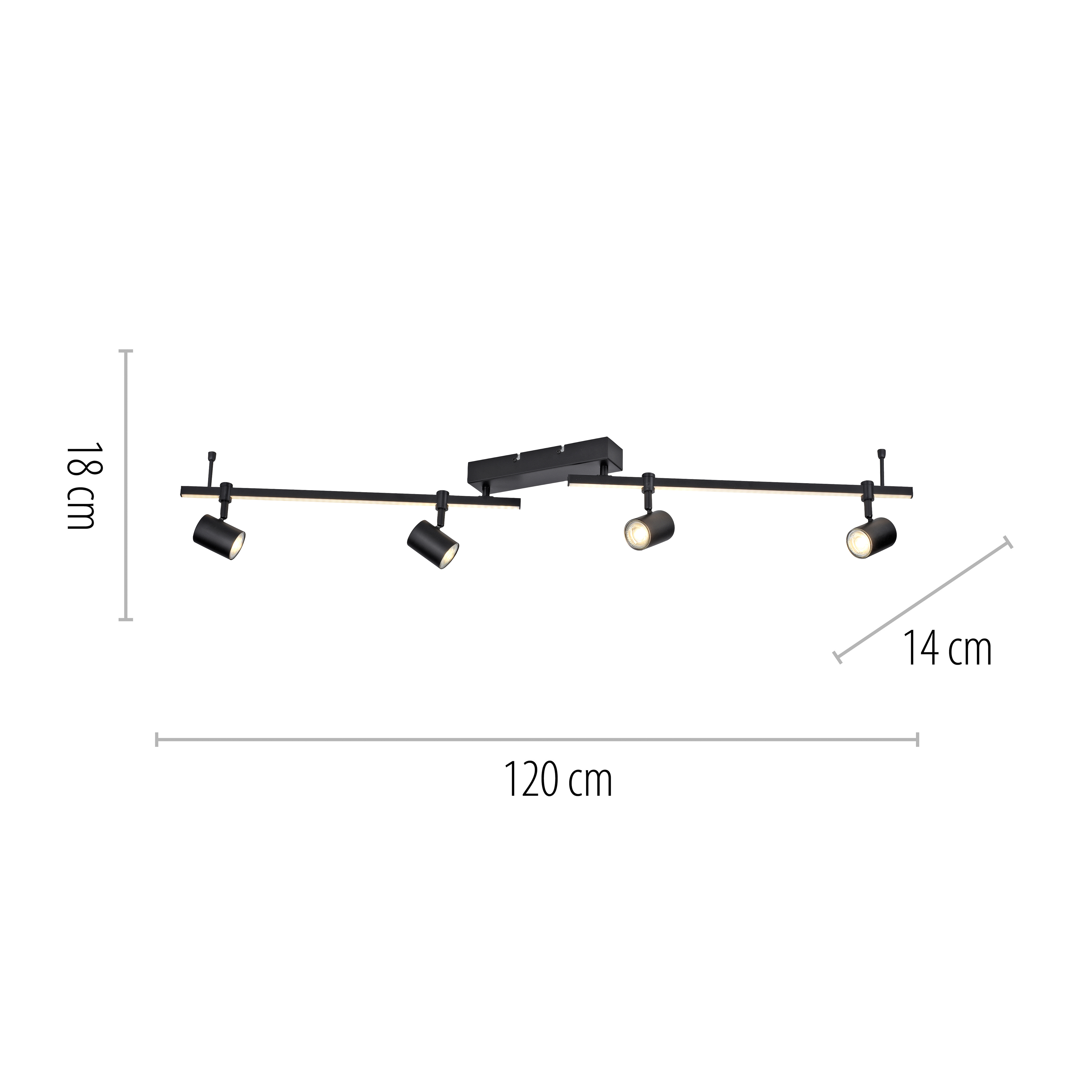 Lampa sufitowa BARIK 6525-18 - Paul Neuhaus - obrazek 8
