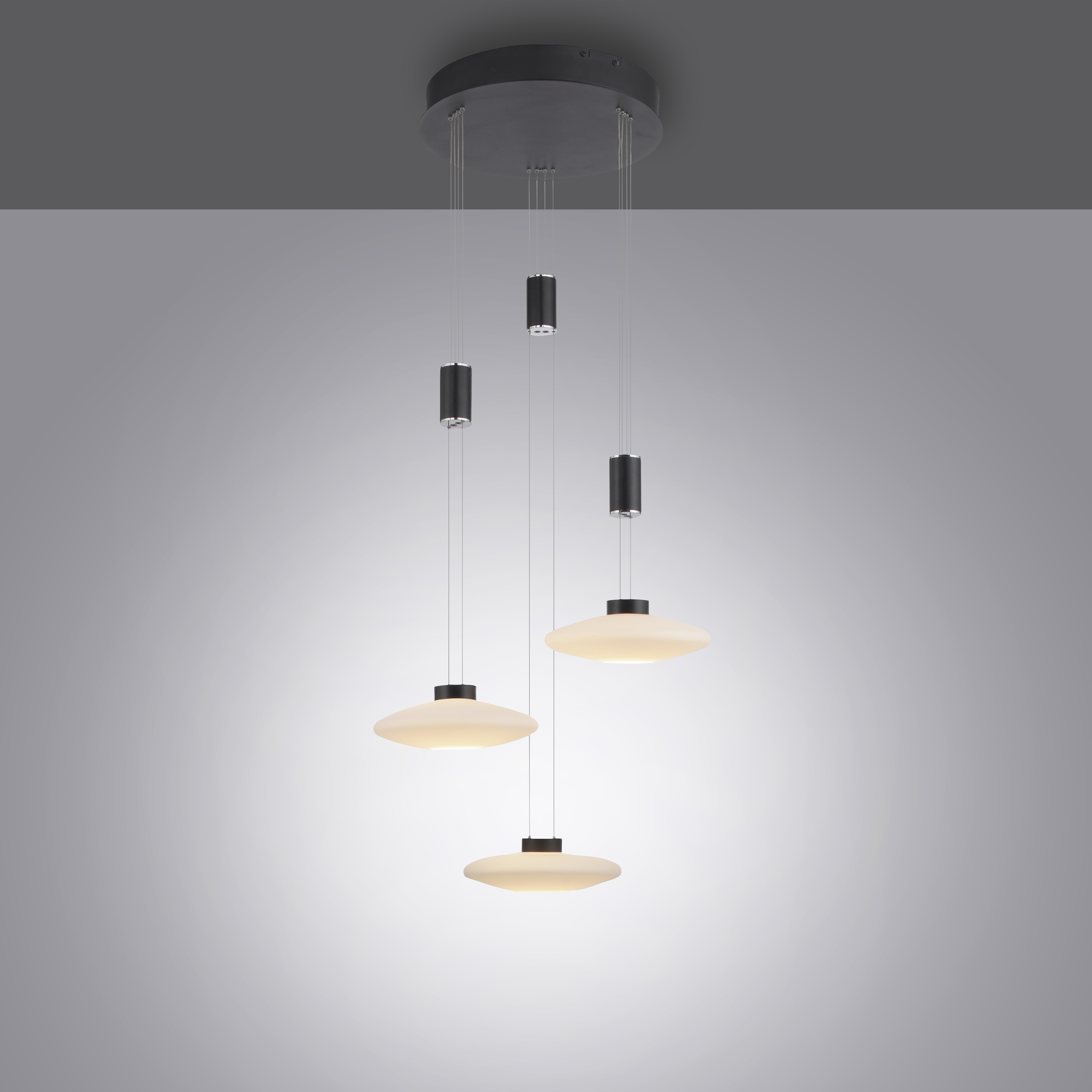 Lampa wisząca nowoczesna LAUTADA 2082-18 - Paul Neuhaus - obrazek 5