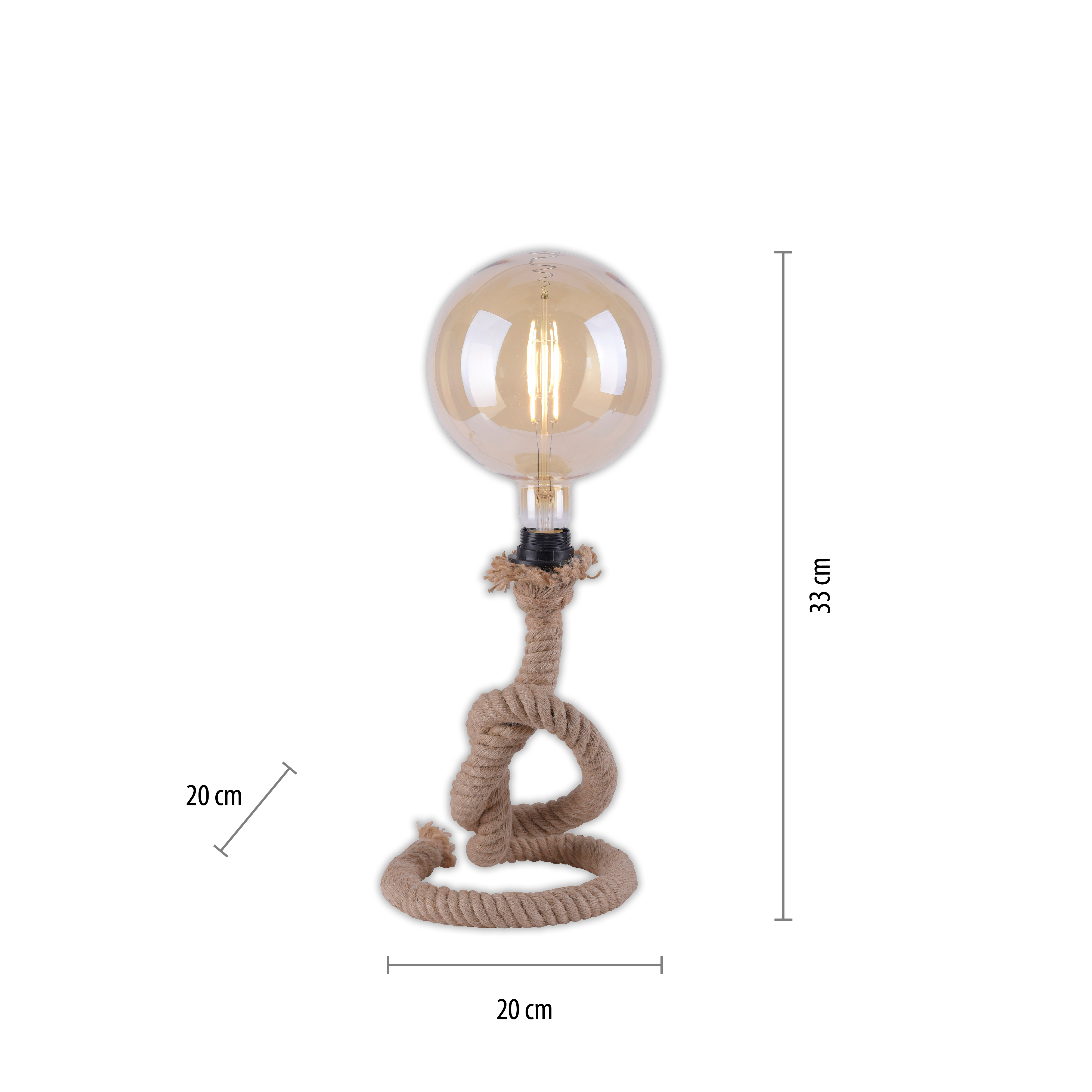 Lampa stołowa ROPE 15480-18 - Paul Neuhaus - obrazek 8