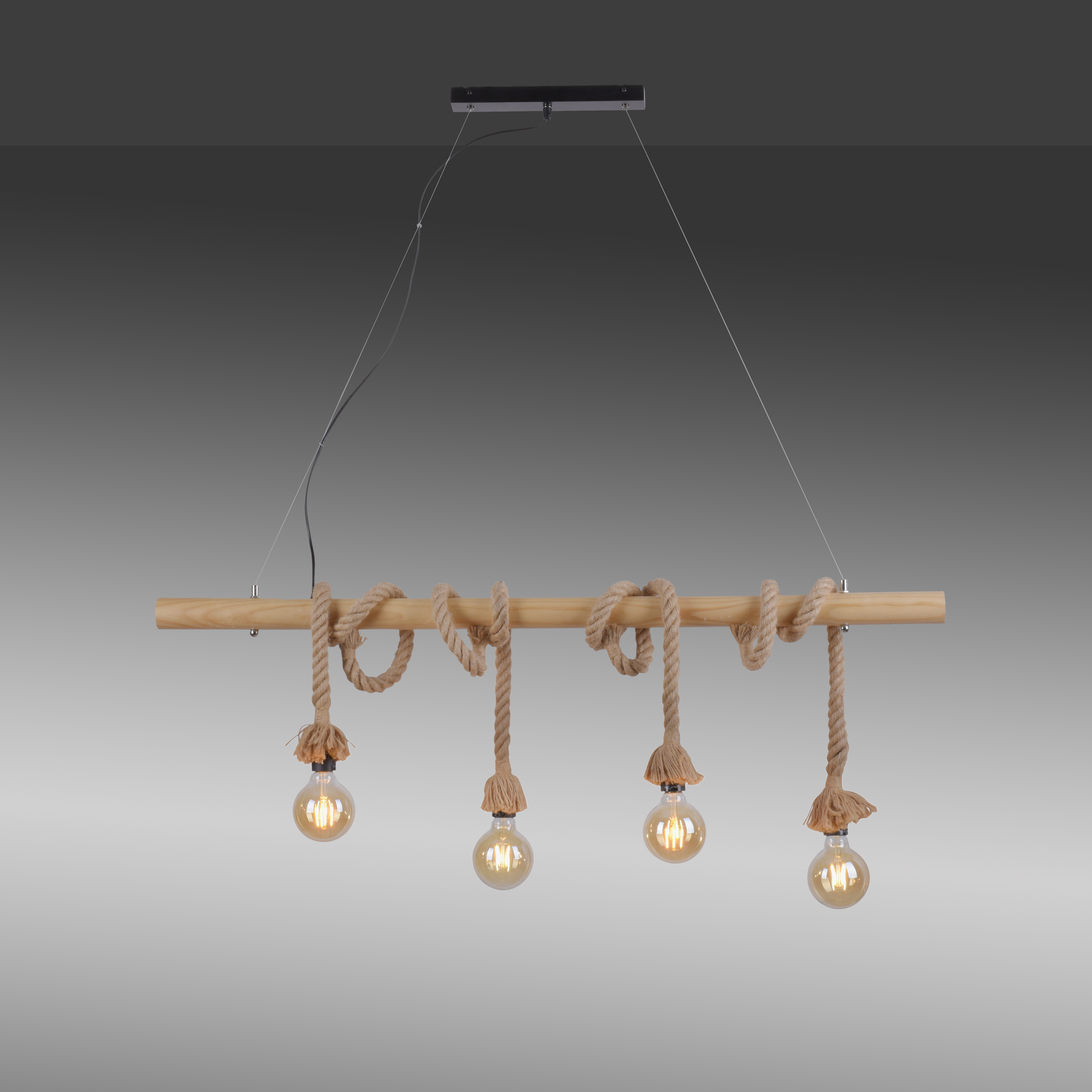 Lampa loft wisząca ROPE 15483-18 - Paul Neuhaus - obrazek 5