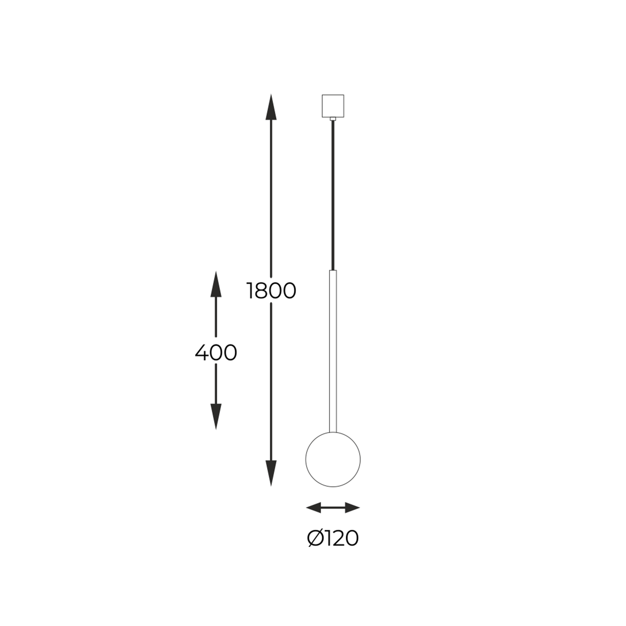 Lampa wisząca nowoczesna ALI 5639 - Zuma Line - obrazek 3