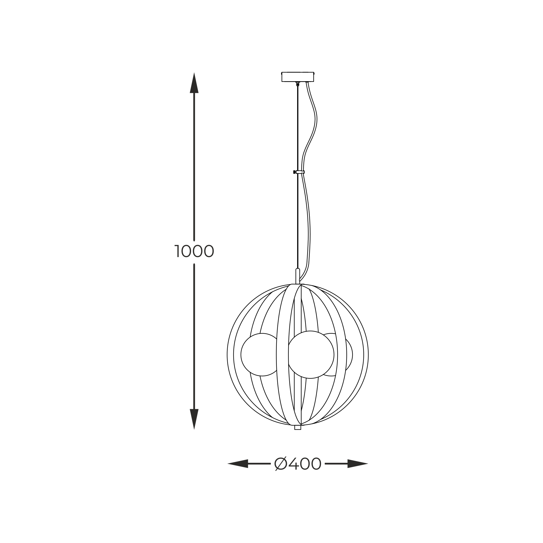 Lampa wisząca NELA 1137 - Zuma Line - obrazek 2