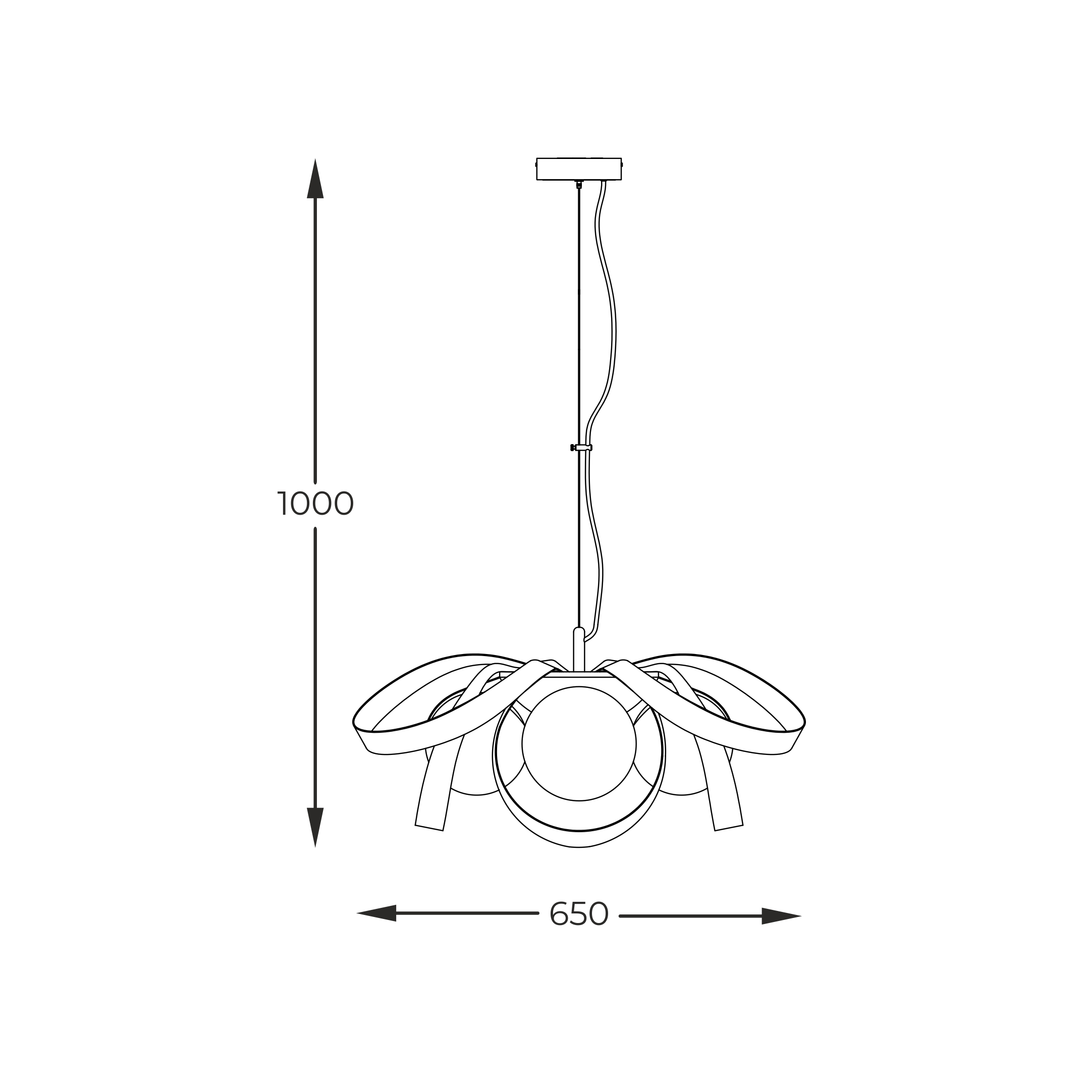 Lampa wisząca NELA 1139 - Zuma Line - obrazek 3