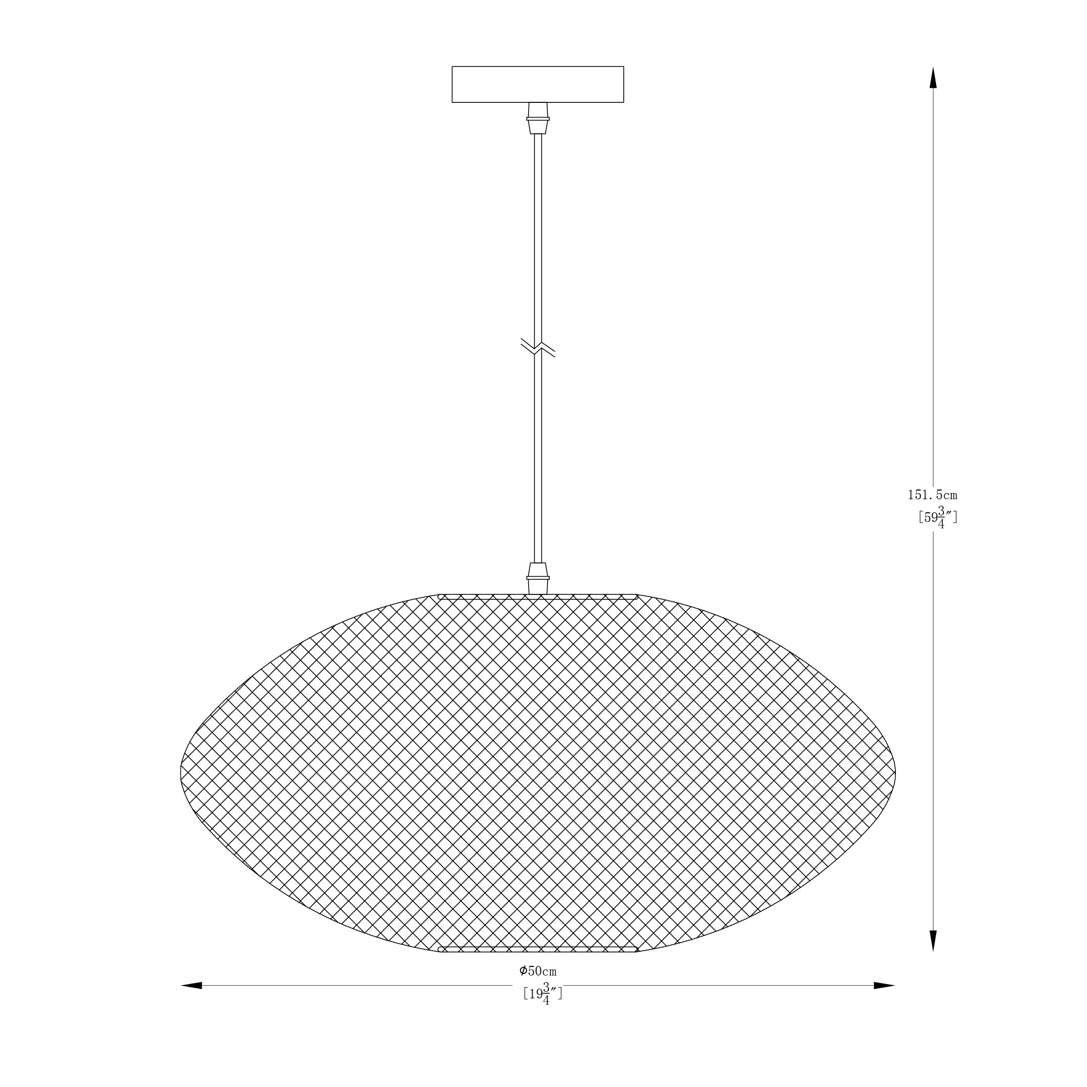 Lampa wisząca ORION A8032L-MBK - Zuma Line - obrazek 2