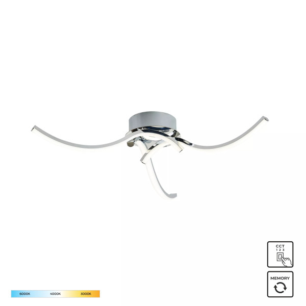Lampa sufitowa FOCUS 20023-3CCH - Zuma Line