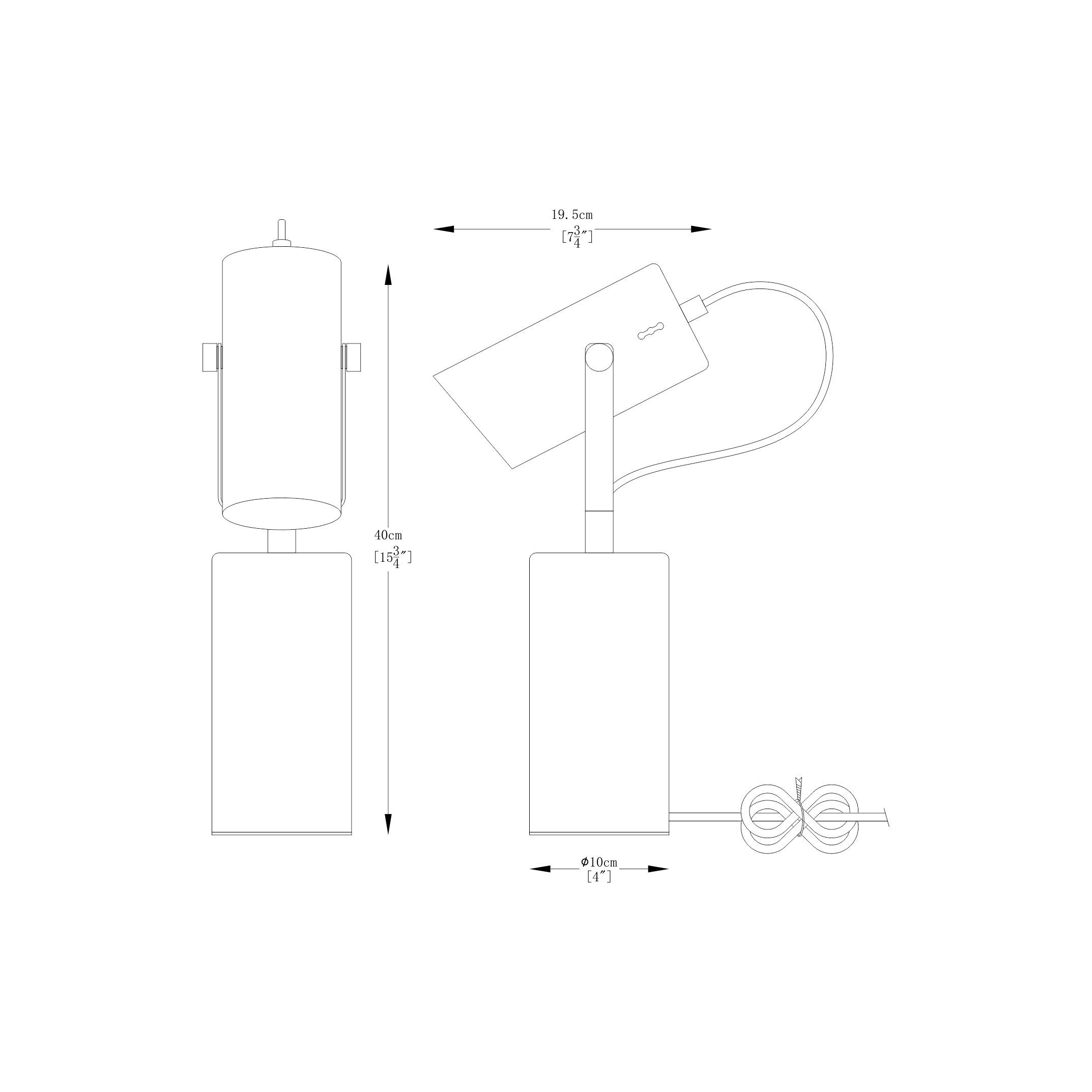 Lampa biurkowa RESI A2058-MBK - Zuma Line - obrazek 2