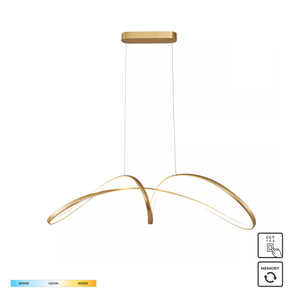 Lampa wisząca FERMI 20026P-GD - Zuma Line