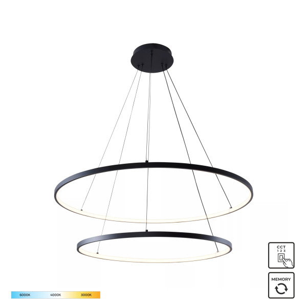 Lampa wisząca BRENO 2023200-BK - Zuma Line