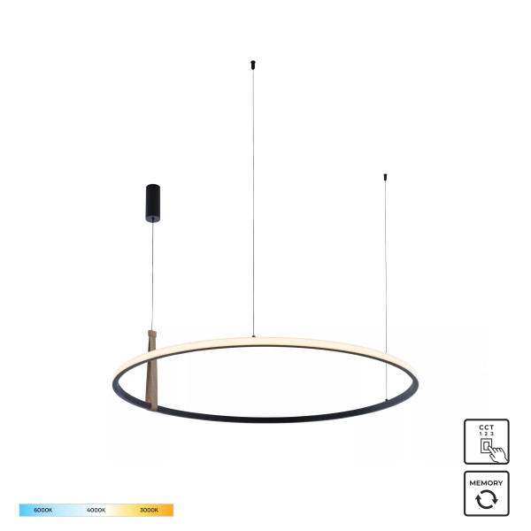 Lampa wisząca CLAUD 22808-WOOD - Zuma Line