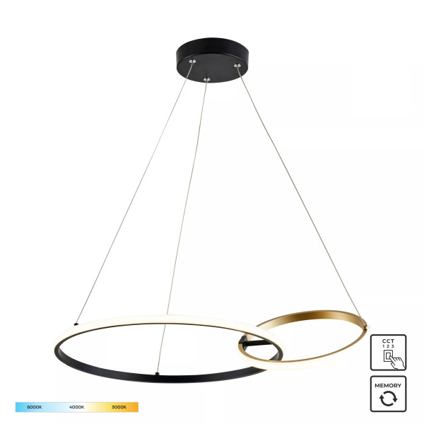 Lampa wisząca RANDO 20002P-GD - Zuma Line