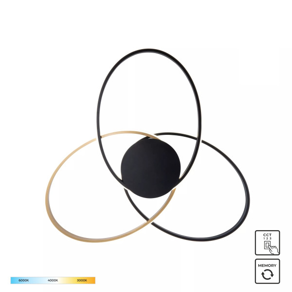 Lampa sufitowa BOLD 20169-GD - Zuma Line