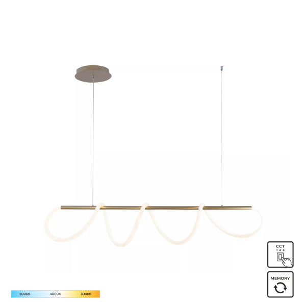 Lampa wisząca BALBO 20006PM-GD - Zuma Line