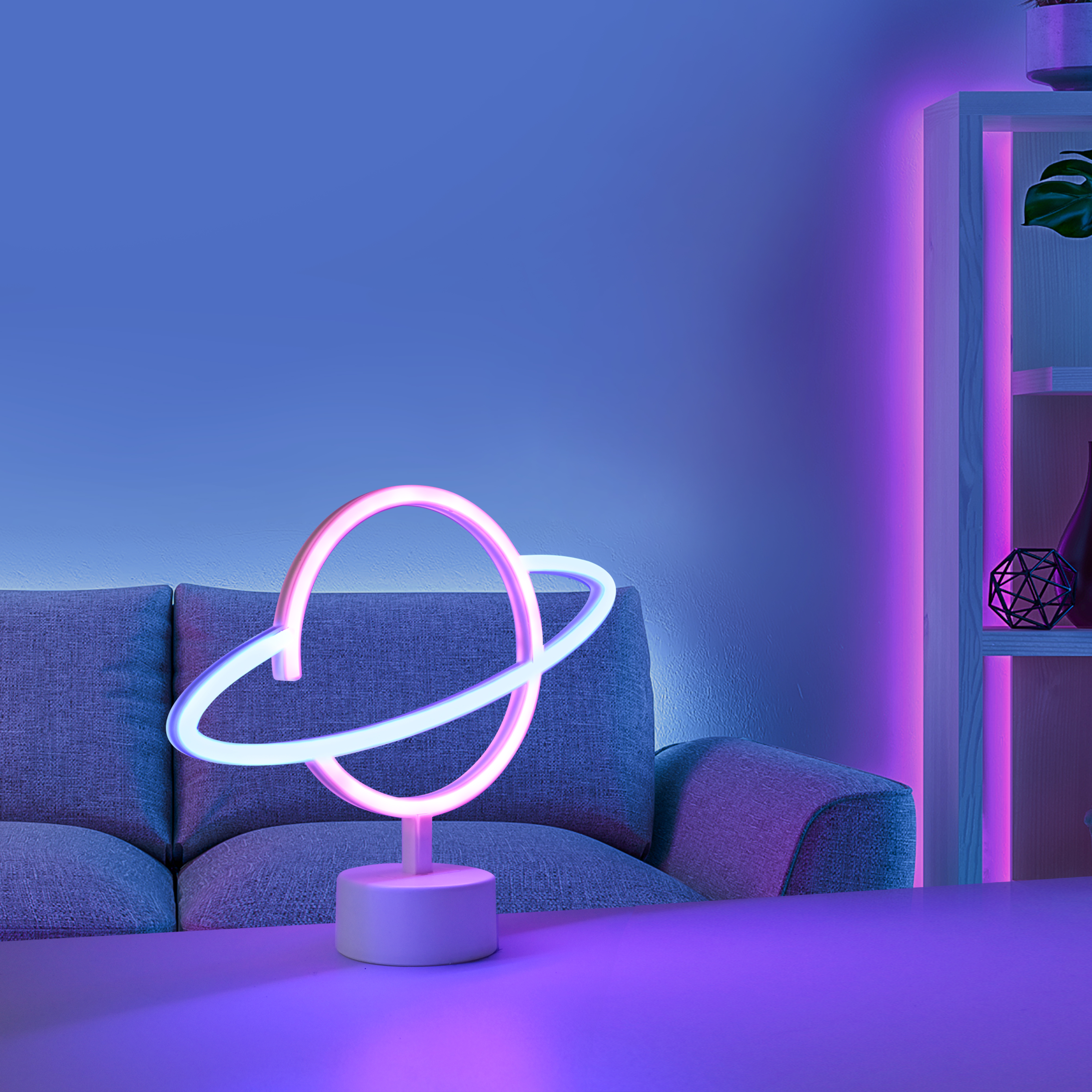 Lampa stołowa NEON-SATURN 85029-70 - Paul Neuhaus - obrazek 3