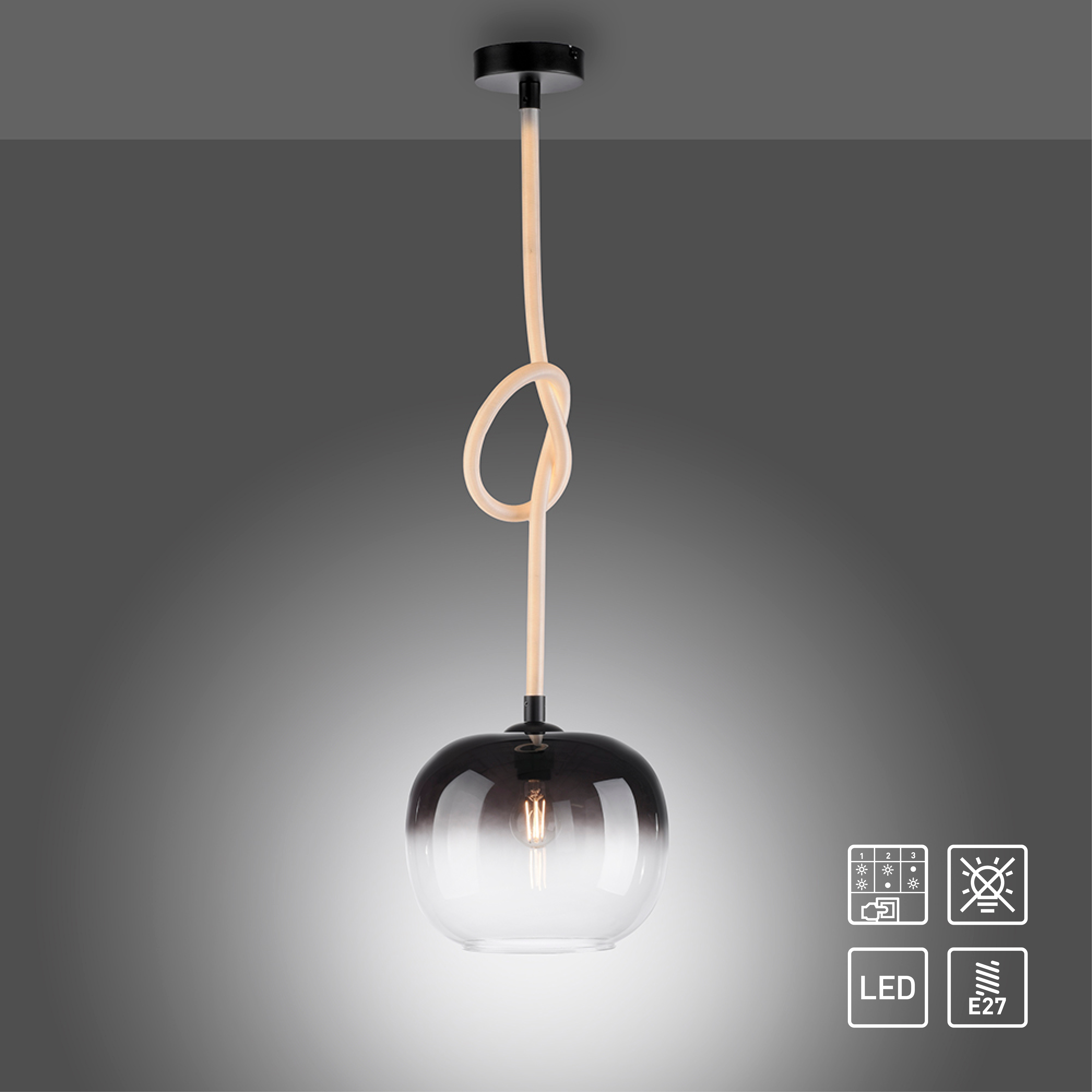 Lampa wisząca LUMA 2410-18 - Paul Neuhaus - obrazek 14