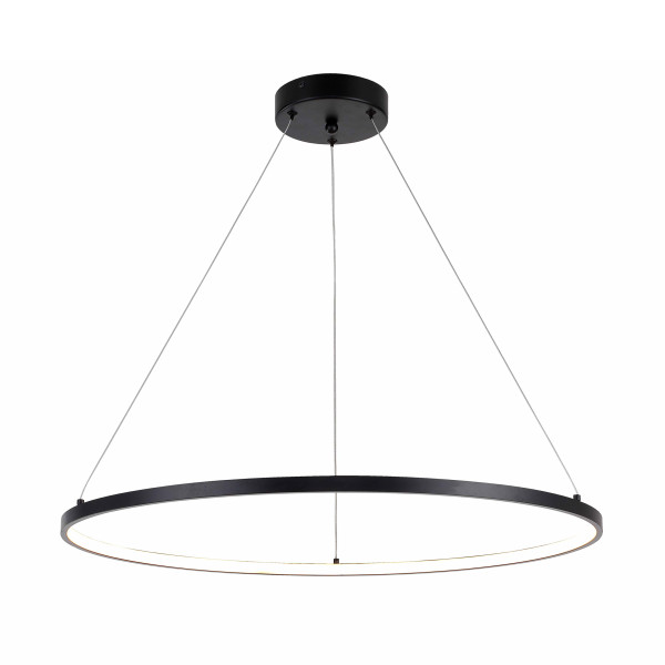 Lampa wisząca HORNIK CZARNA/BLACK PEN89424-60BK - Zuma Line
