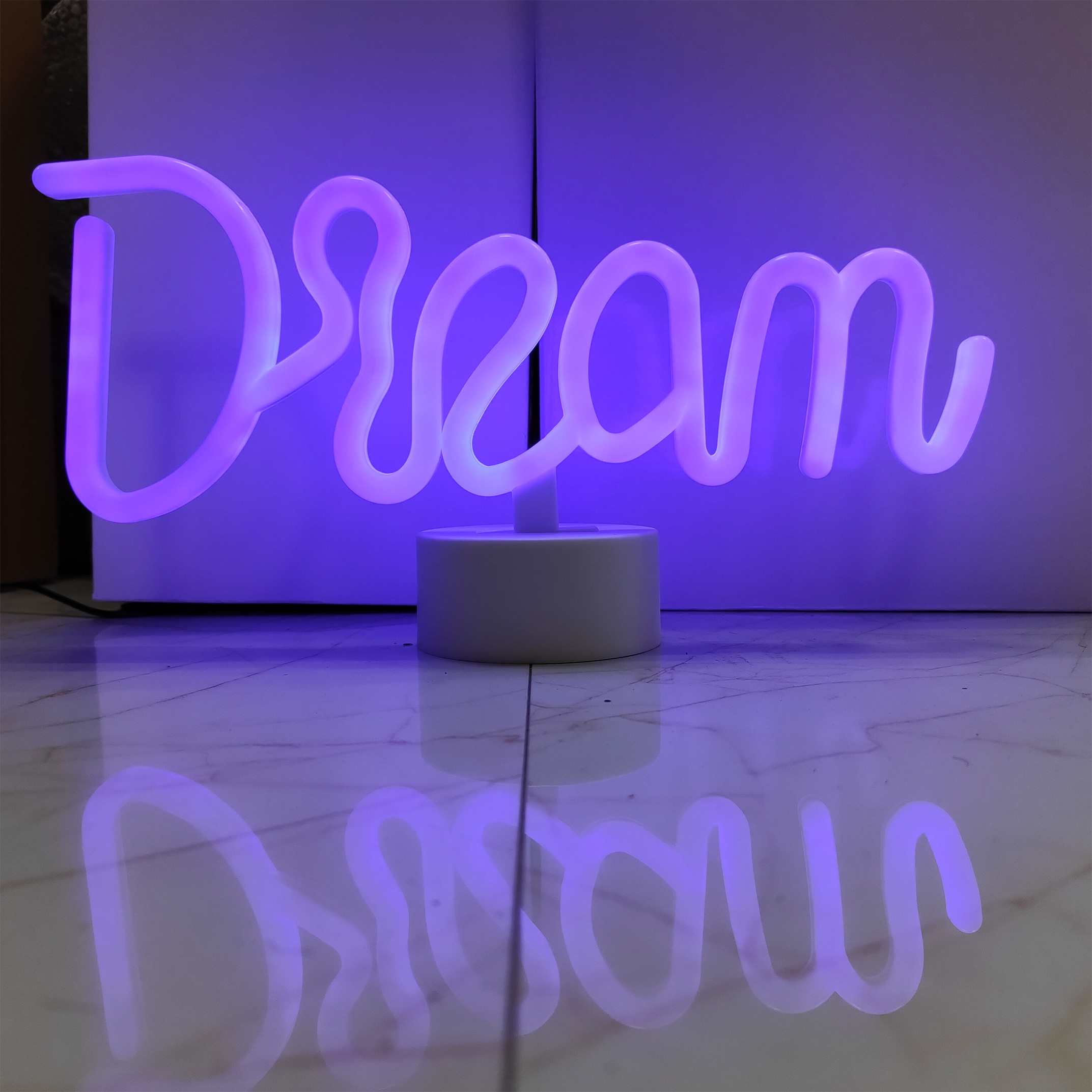Lampa stołowa Neon DREAM LED FM-JNL33 - Zuma Line - obrazek 2