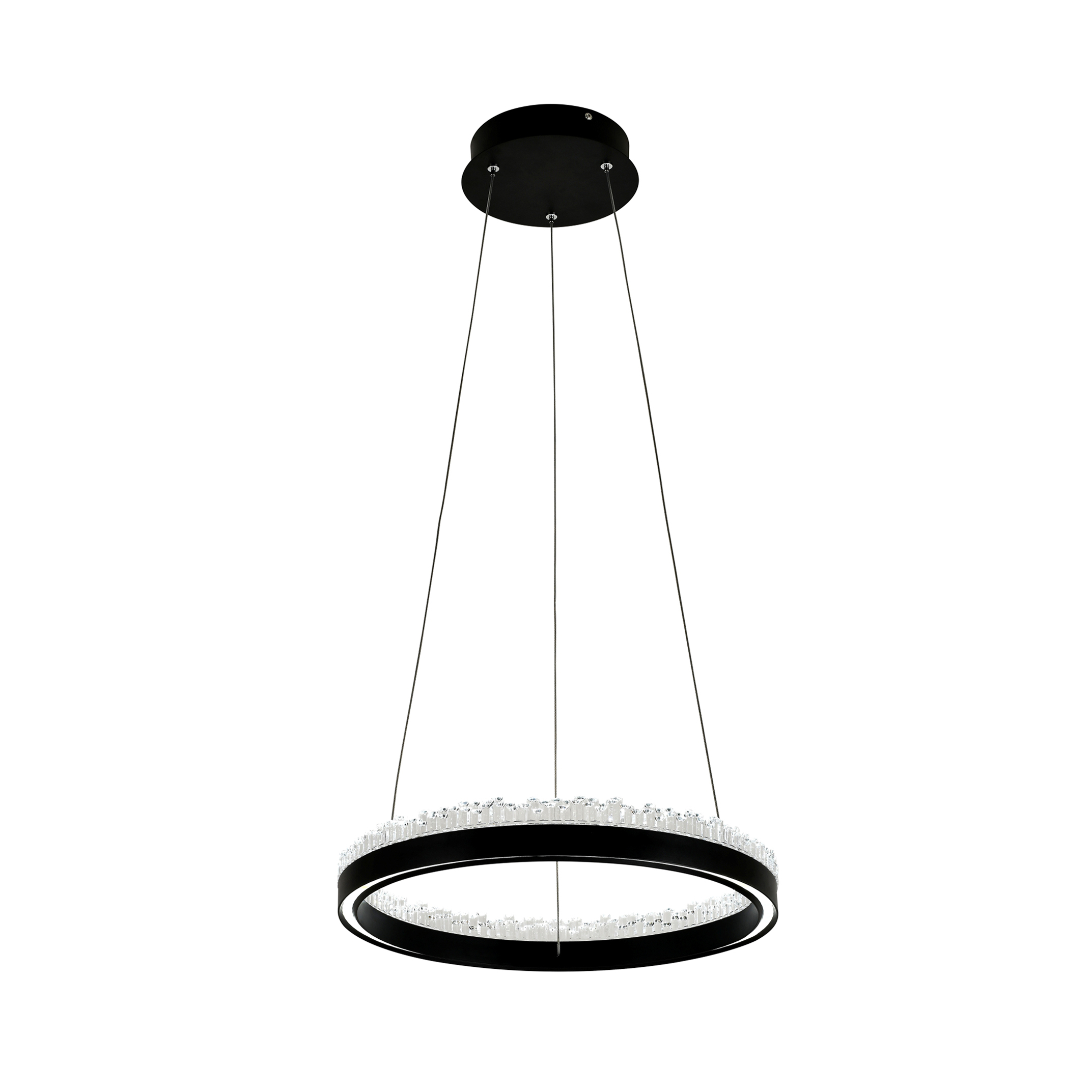 Lampa wisząca REGI CZARNA/BLACK PD2304400R-MB - Zuma Line - obrazek 2